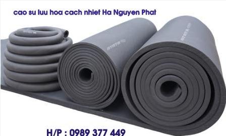 TẤM CÁCH NHIỆT CAO SU LƯU HÓA BẢO ÔN LẠNH