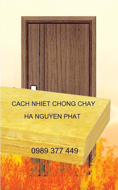 TẤM CÁCH ÂM CÁCH NHIỆT CHO CỬA CHỐNG CHÁY