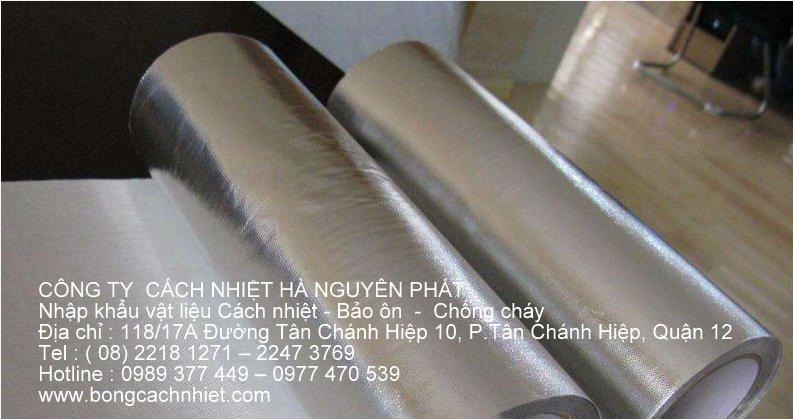 GLASS FIBRE - VẢI THỦY TINH PHỦ NHÔM CHO TÀU BIỂN