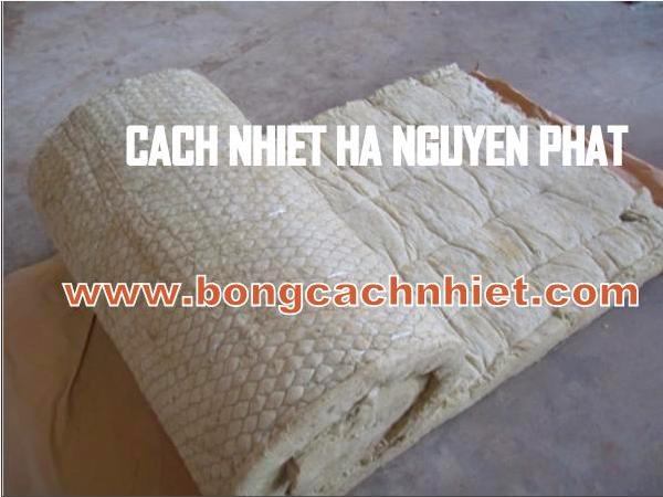 BÔNG KHOÁNG ROCKWOOL DẠNG CUỘN DÀY 100MM