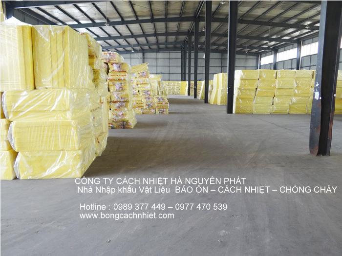 GLASSWOOL BOARD - BÔNG THỦY TINH DẠNG TẤM