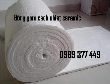 BÔNG BẢO ÔN , BÔNG CHỊU NHIỆT CERAMIC