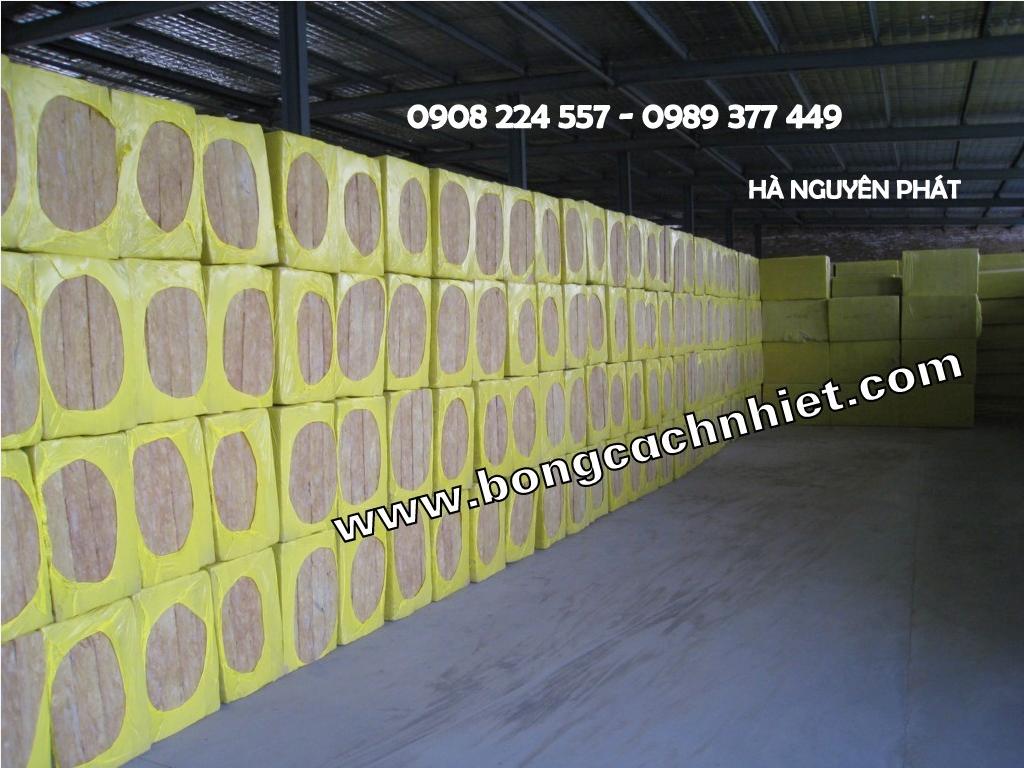 BÔNG KHOÁNG ROCKWOOL BẢO ÔN TẤM DÀY 50mm, 75mm, 100mm