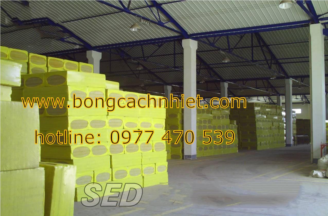 BÔNG KHOÁNG  ROCKWOOL TẤM 60KG/M3, 80KG/M3, 100KG/M3, 120KG/M3