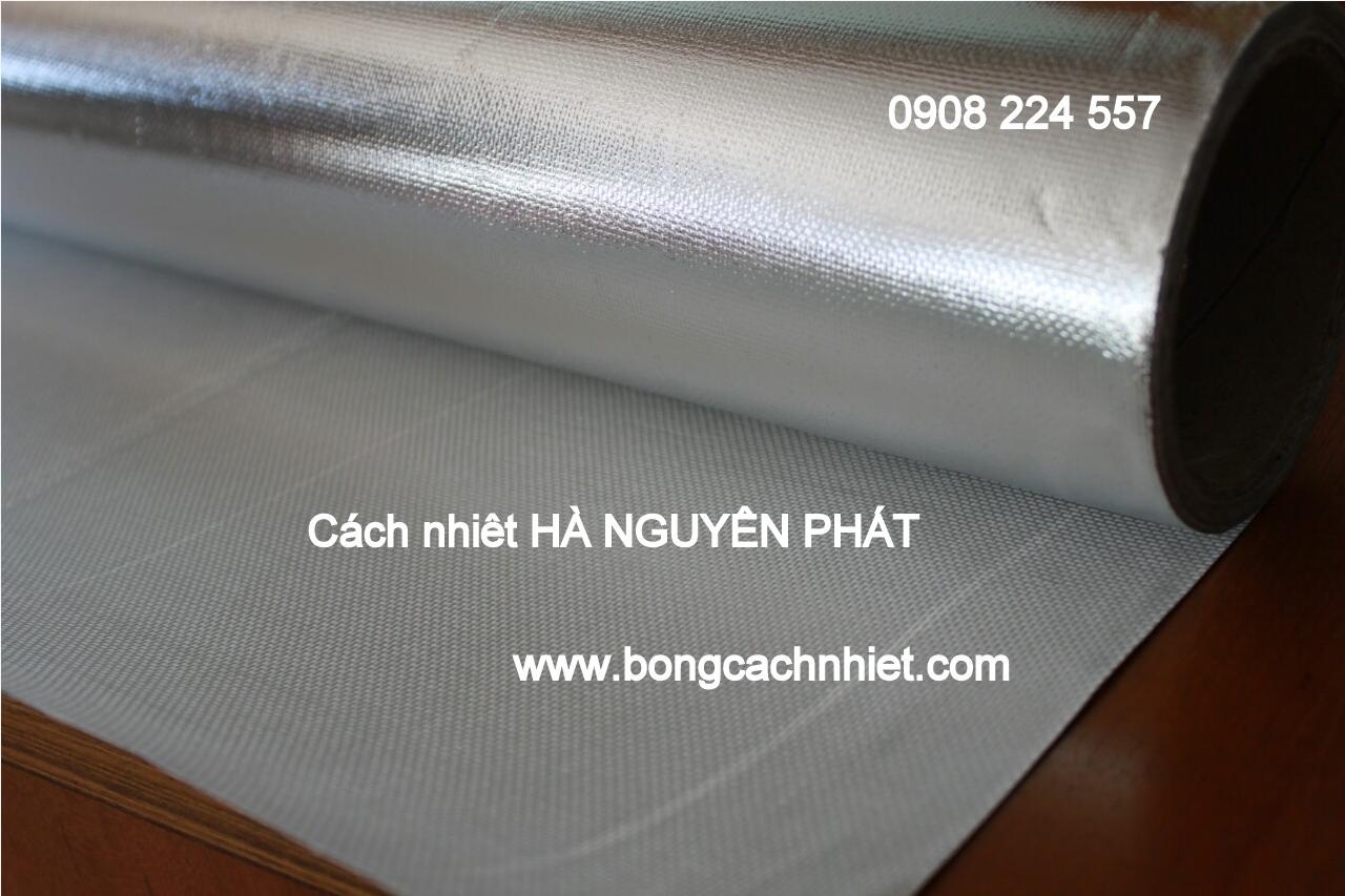 VẢI THỦY TINH PHỦ BẠC