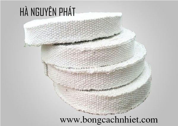 BĂNG VẢI CERAMIC BẢN 5CM CHỊU NHIỆT 1260 ĐỘ C