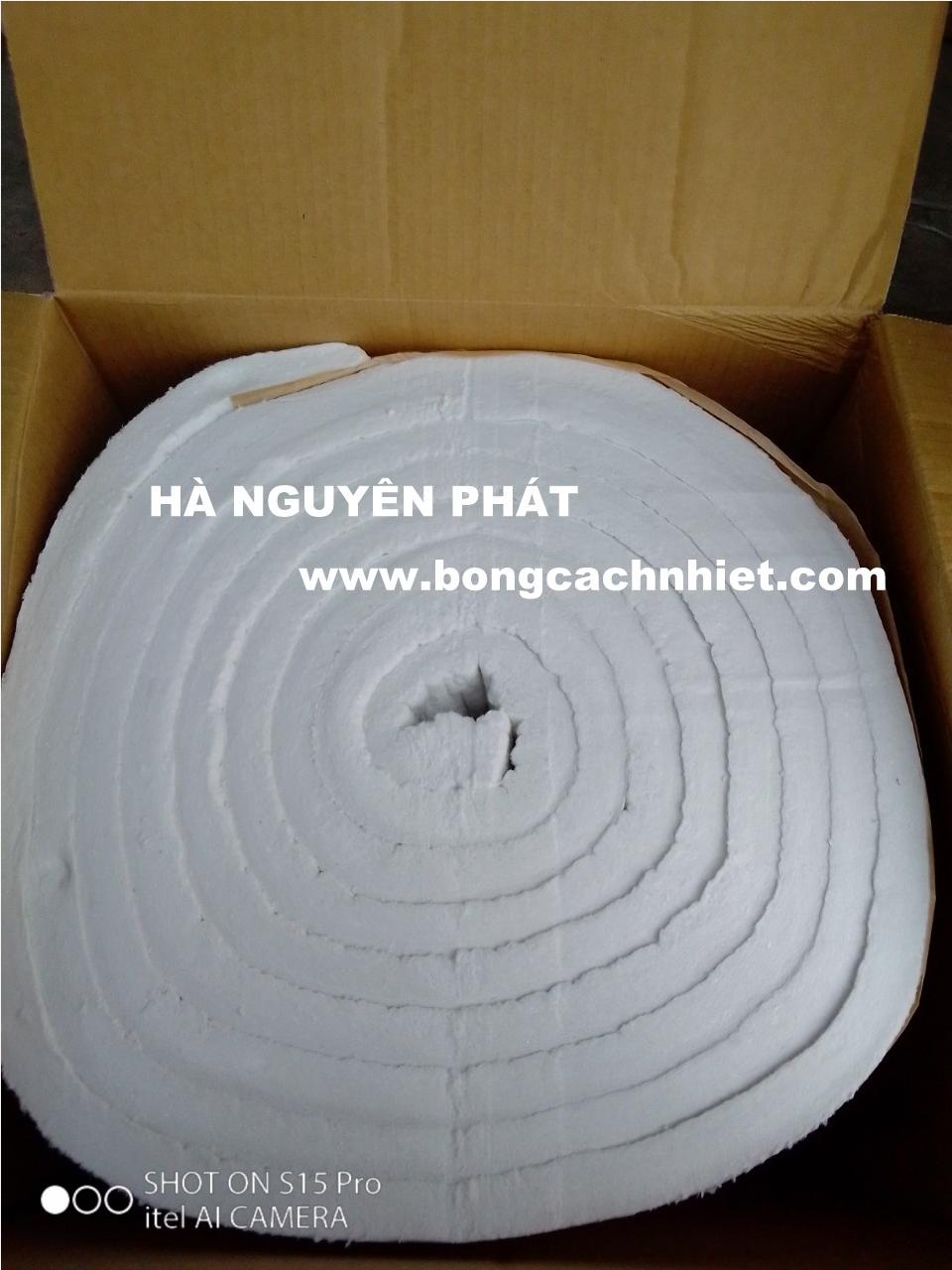 CERAMIC FIBER BLANKET  50 T mm x 600 W mm x 3600 L mm 