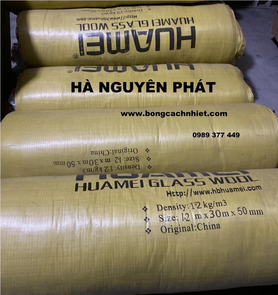 BÔNG THỦY TINH HUAMEI ( GLASSWOOL HUAMEI)