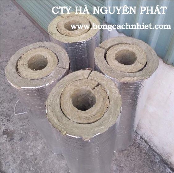 ROCKWOOL ỐNG CÓ BẠC 