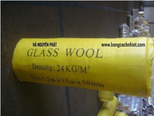 BÔNG CÁCH NHIỆT TRÁNG BẠC 24KG/M3 ( GLASS WOOL)