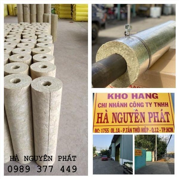 ỐNG BẢO ÔN CÓ BẠC DÀY 50MM -  ROCKWOOL