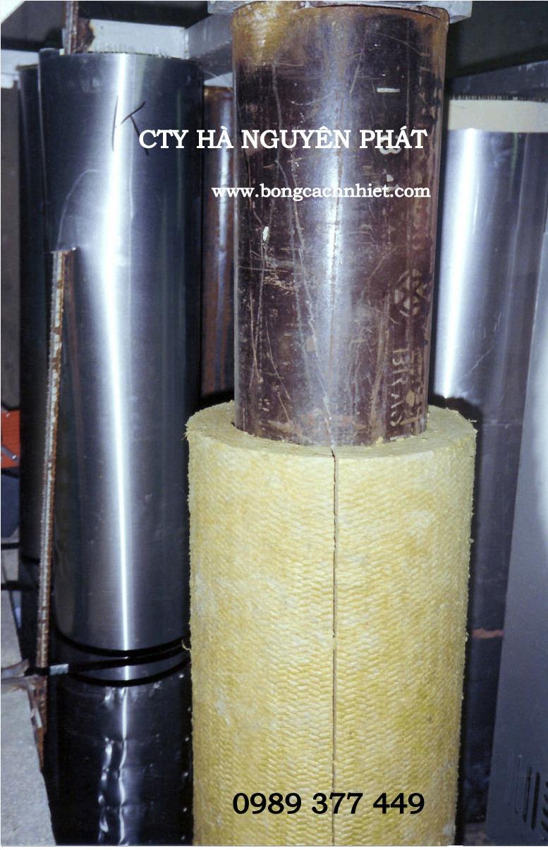 ROCKWOOL PIPE - BỌC CÁCH NHIỆT ĐƯỜNG ỐNG HƠI